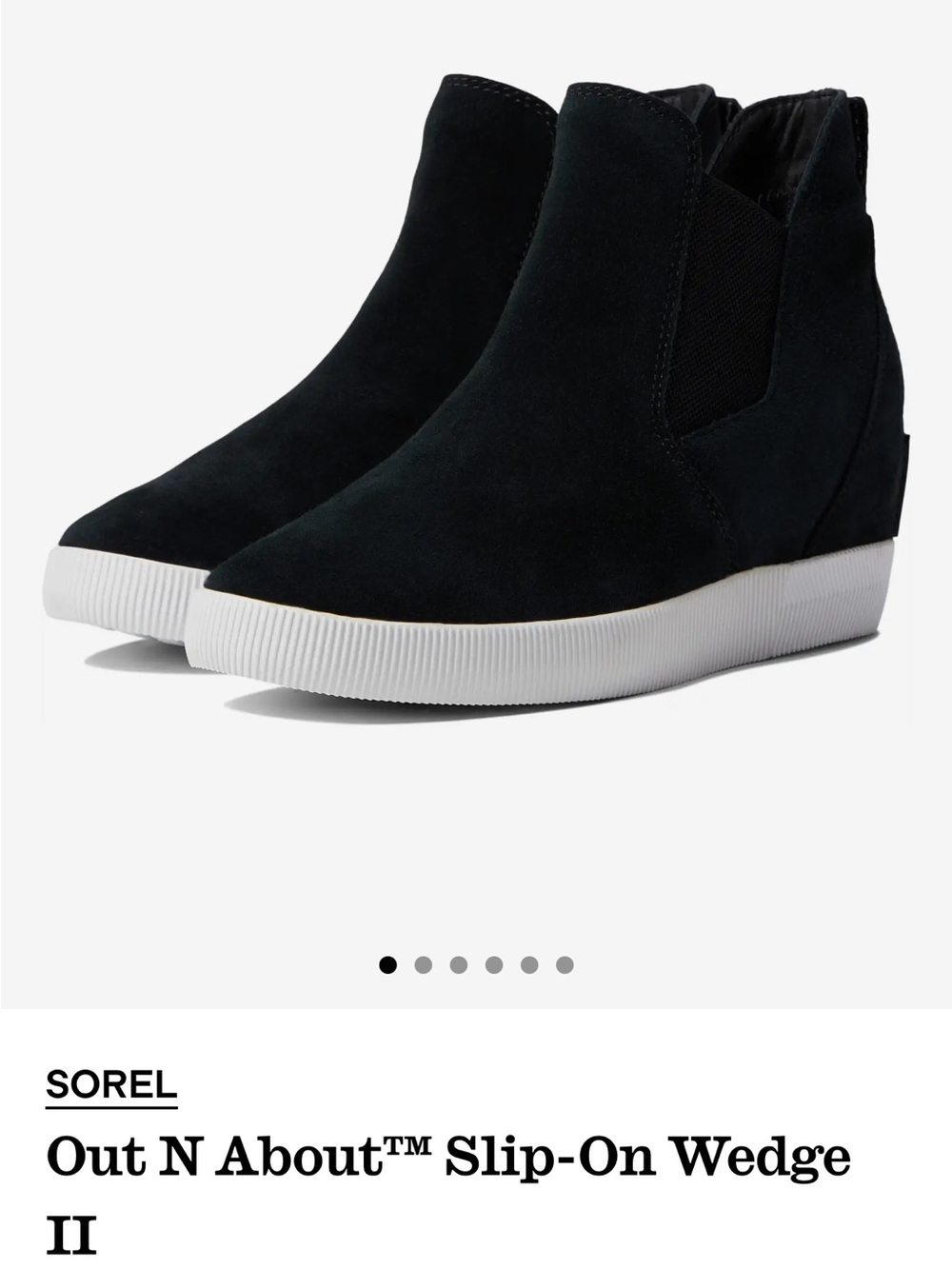 NWOB Sorel Out N About slip on wedge II